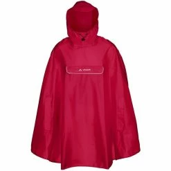 Vaude Valdipino Poncho - Indian Red