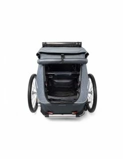Croozer Kid Vaaya 1 - Fahrradanhänger Für 1 Kind- Graphite Blue -Fahrräder Verkaufsladen 3 3 2