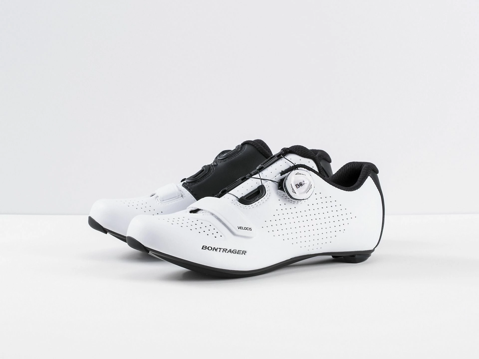 Bontrager Velocis Road Radschuh Herren Weiß 5 Bontrager Velocis Road Radschuh Herren Weiß – Bild 3