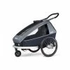 Croozer Kid Vaaya 1 - Fahrradanhänger Für 1 Kind- Graphite Blue -Fahrräder Verkaufsladen croozer kid vaaya 1 graphite blue
