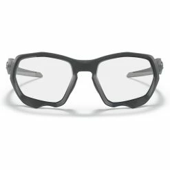 Oakley Plazma Brille - Matte Carbon/Clear To Black Iridium Photochromic