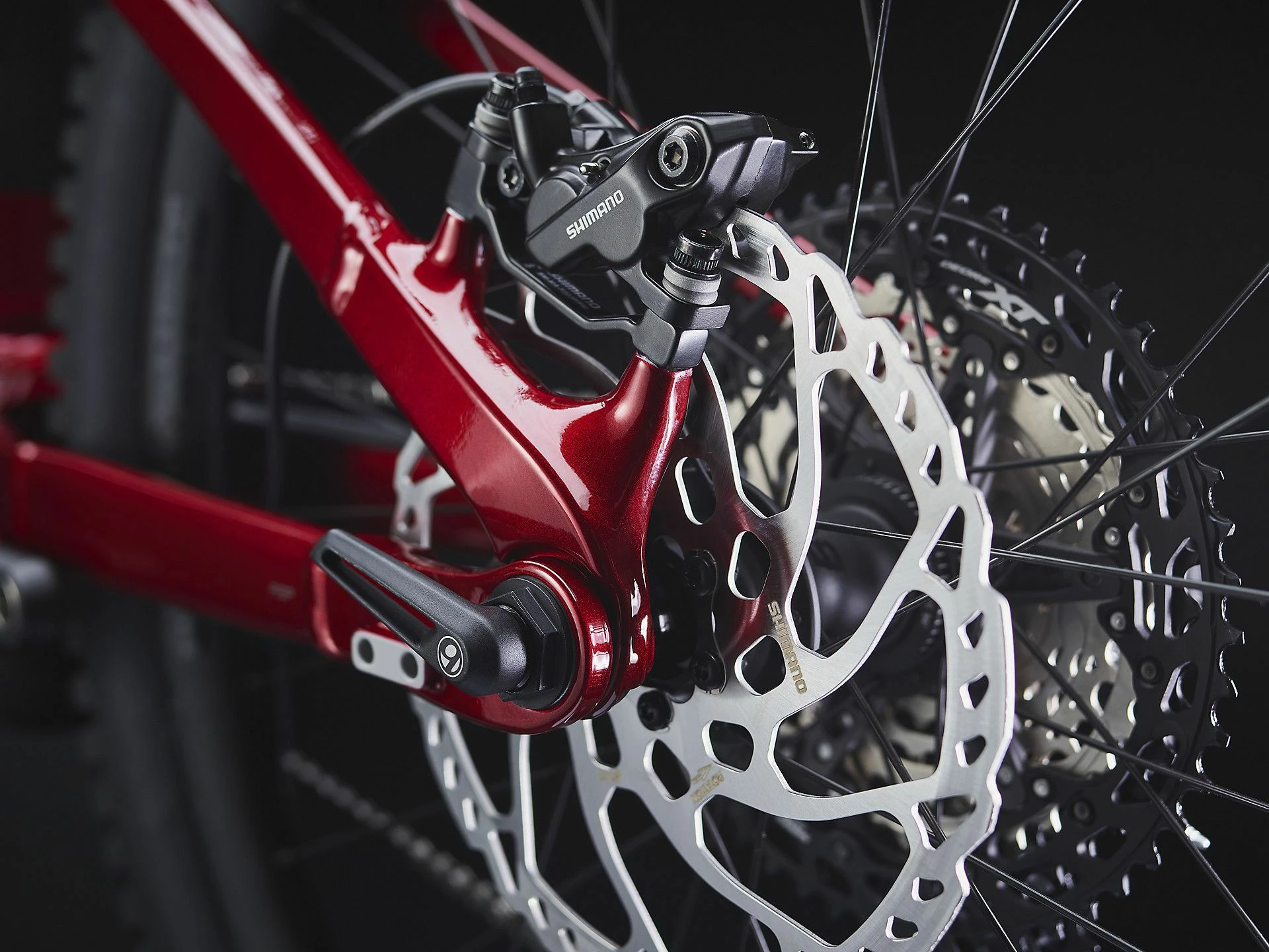 Trek Rail 7/ Dnister Black-Rage Red/ 2021 7 Trek Rail 7/ Dnister Black-Rage Red/ 2021 – Bild 5