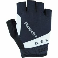Roeckl Sports Itamos Kurzfinger-Handschuhe / Schwarz-weiß