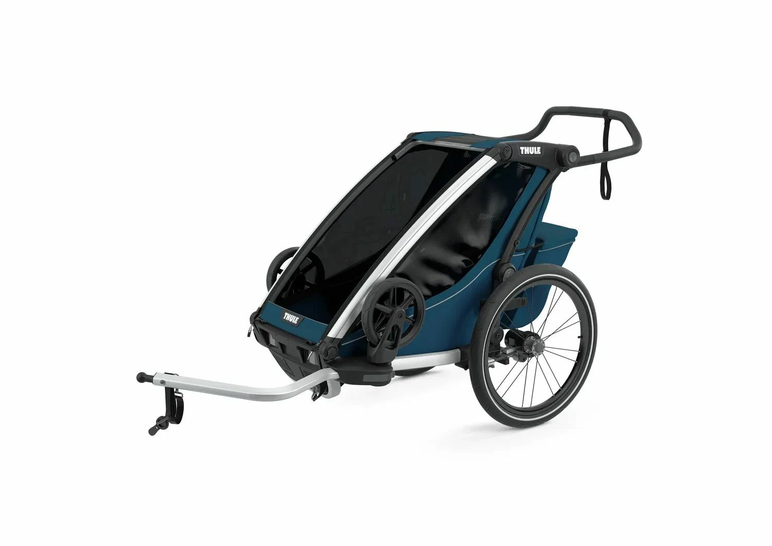 Thule Chariot Cross Majolica Blue Für 2 Kinder 4 Thule Chariot Cross Majolica Blue Für 2 Kinder – Bild 2