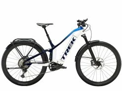 Trek Powerfly FS 9 Equipped / Crystal White - Alpine-Dark Blue Fade/ 2022