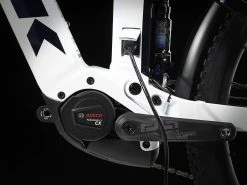 Trek Powerfly FS 9 Equipped / Crystal White - Alpine-Dark Blue Fade/ 2022 -Fahrräder Verkaufsladen trek powerfly fs 9 eq 9